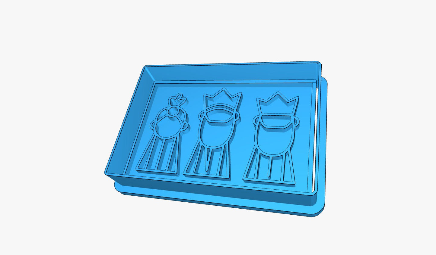 REYES MAGOS RECTANGULAR #11 5"