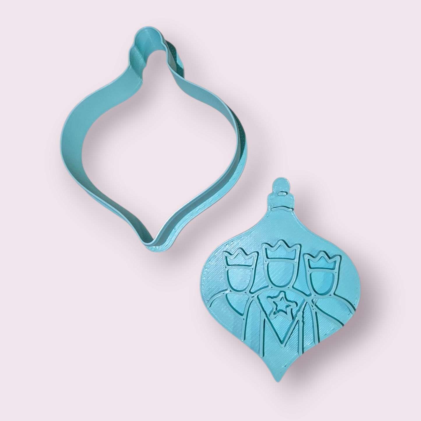 ADORNO DE NAVIDAD CON REYES MAGOS #1