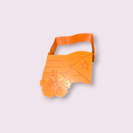 BANDERA DE PUERTO RICO #3 AMAPOLA