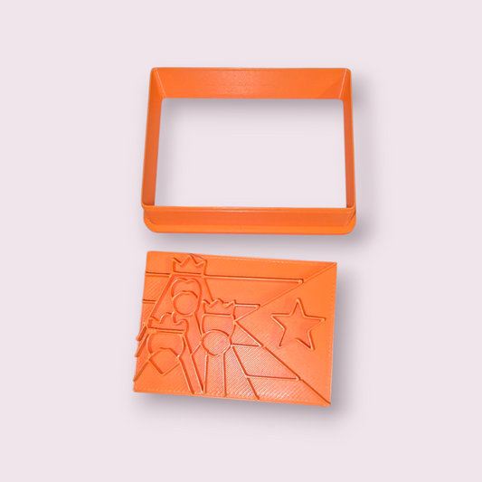 BANDERA DE PUERTO RICO CON REYES MAGOS #12