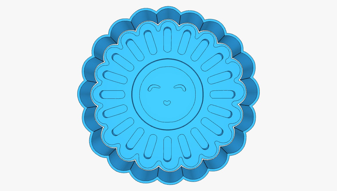 SOL CON SONRISA AL RELIEVE 3"