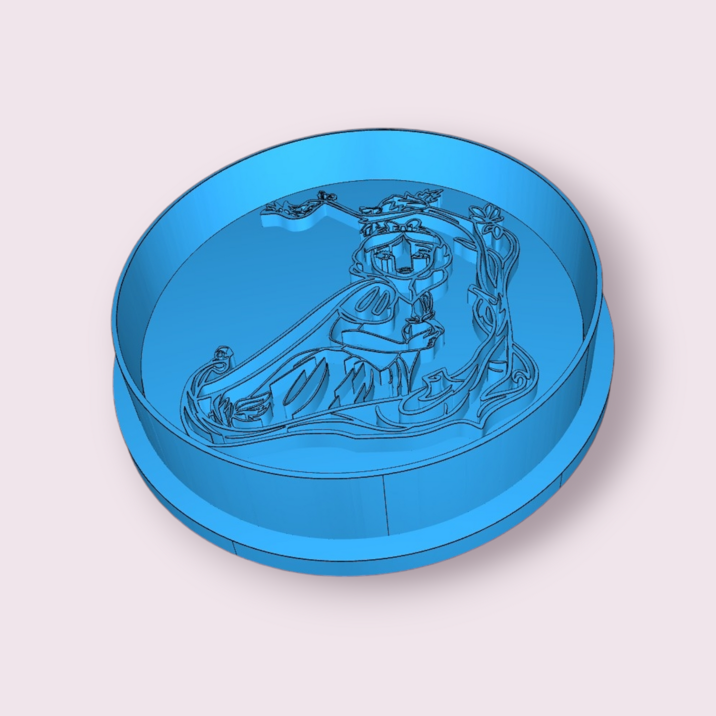 OVALO DE BLANCA NIEVES 3.5"