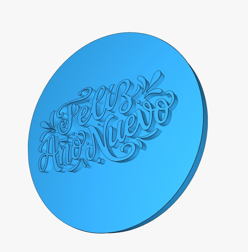 PONCHADOR FELIZ AÑO NUEVO 3"