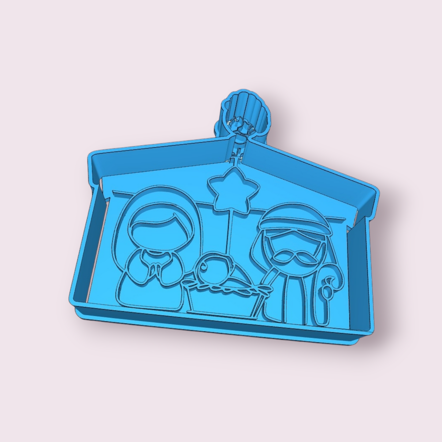 NACIMIENTO CON GALLO 3"