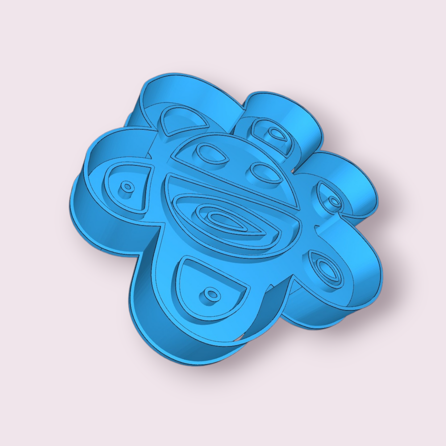 SOL HAYUYA TAÍNO JEROGLÍFICO #2 3"