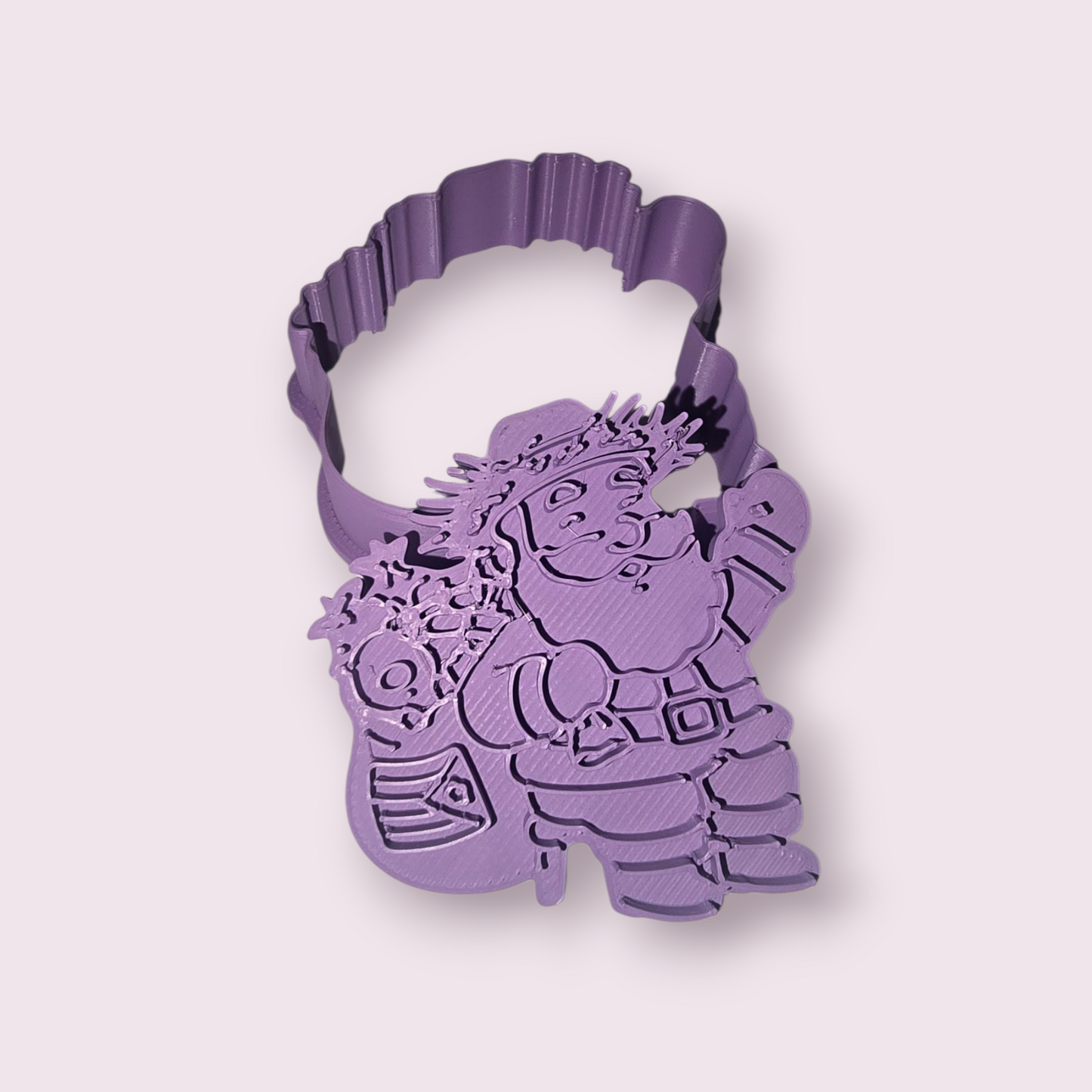 SANTA CLAUS #4 BOLSA CON PASTELES Y BANDERA DE PUERTO RICO