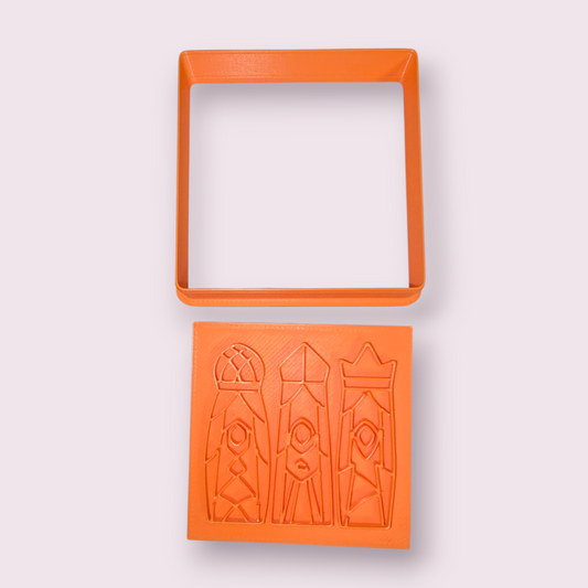 ROSTRO REYES MAGOS KOKESHI #2