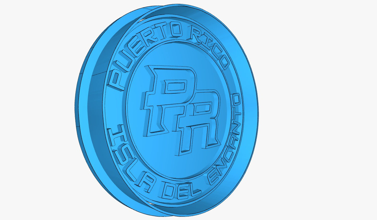 PUERTO RICO ISLA DEL ENCANTO 3.5"