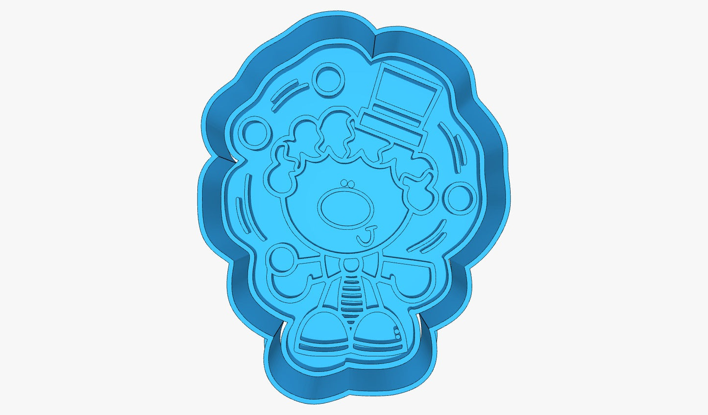 PAYASO MALABARISTA 3"