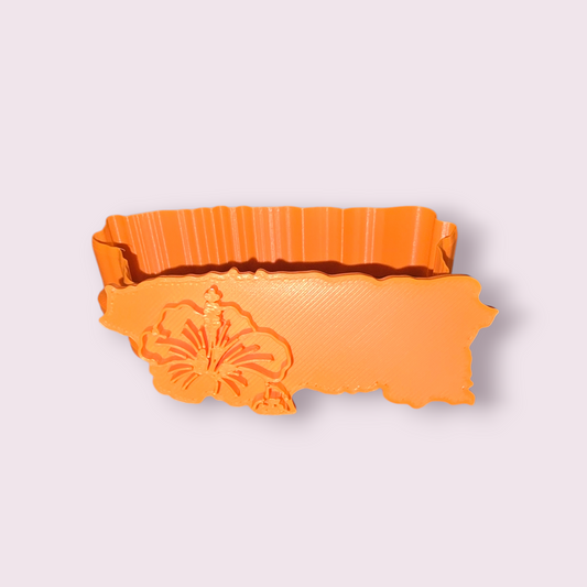 MAPA DE PUERTO RICO #3 AMAPOLA