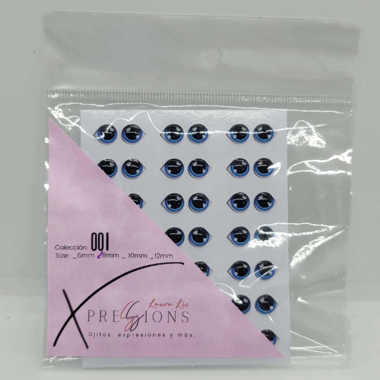 Xpression by Laura Liz- Colección 001- 8mm- Azul Oscuro