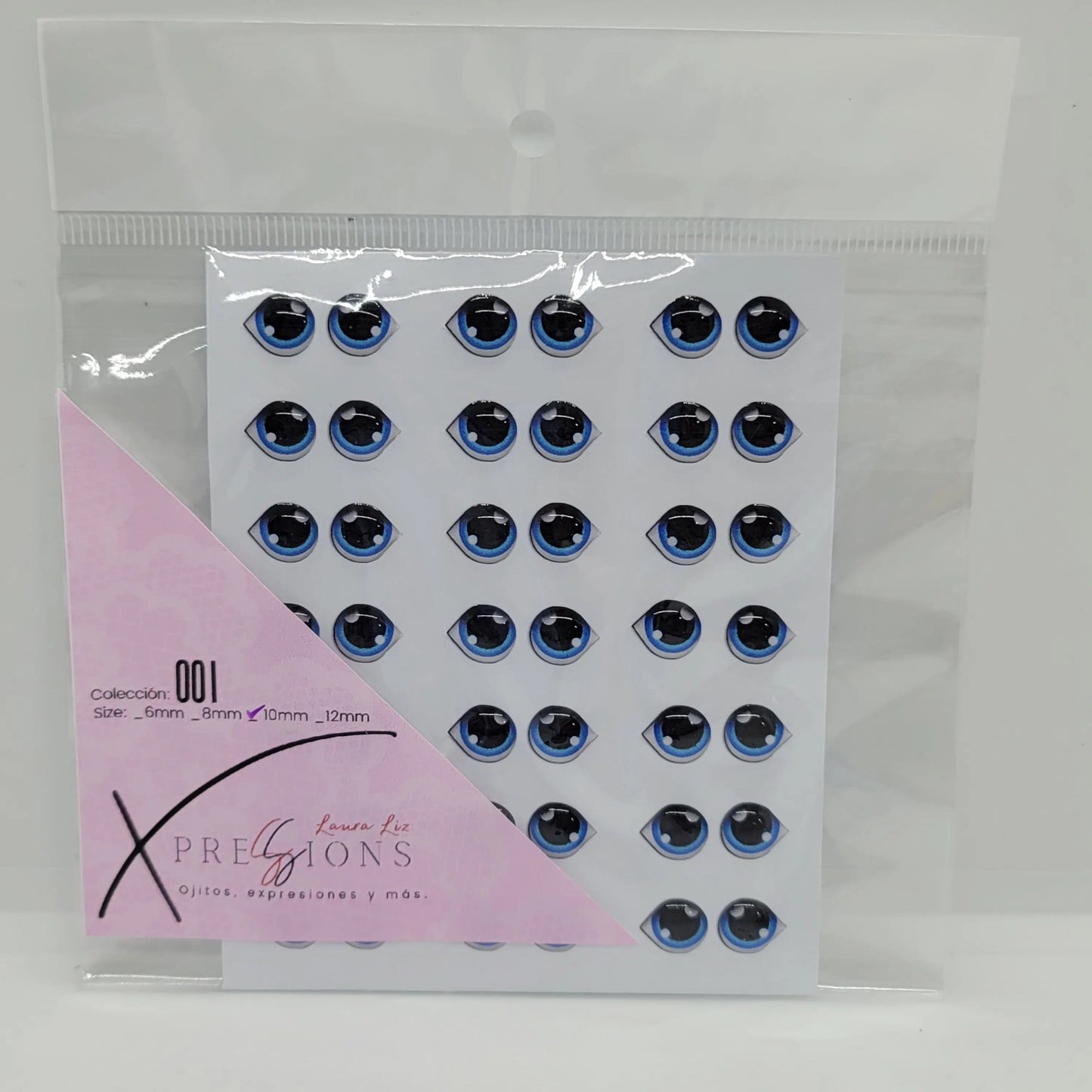 Xpression by Laura Liz- Colección 001- 10mm - Azul Oscuro