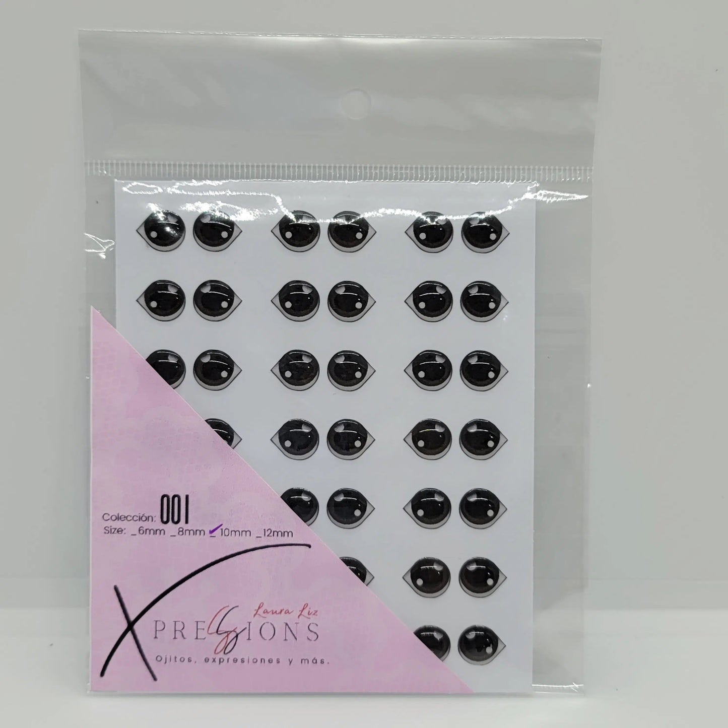 Xpression by Laura Liz- Colección 001- 10mm - Marrón