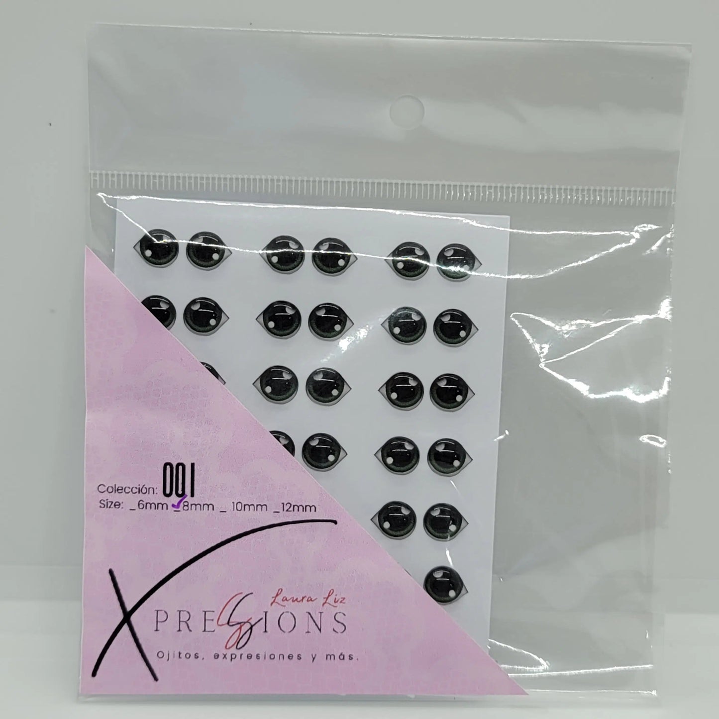 Xpression by Laura Liz- Colección 001- 8mm - Verde oscuro