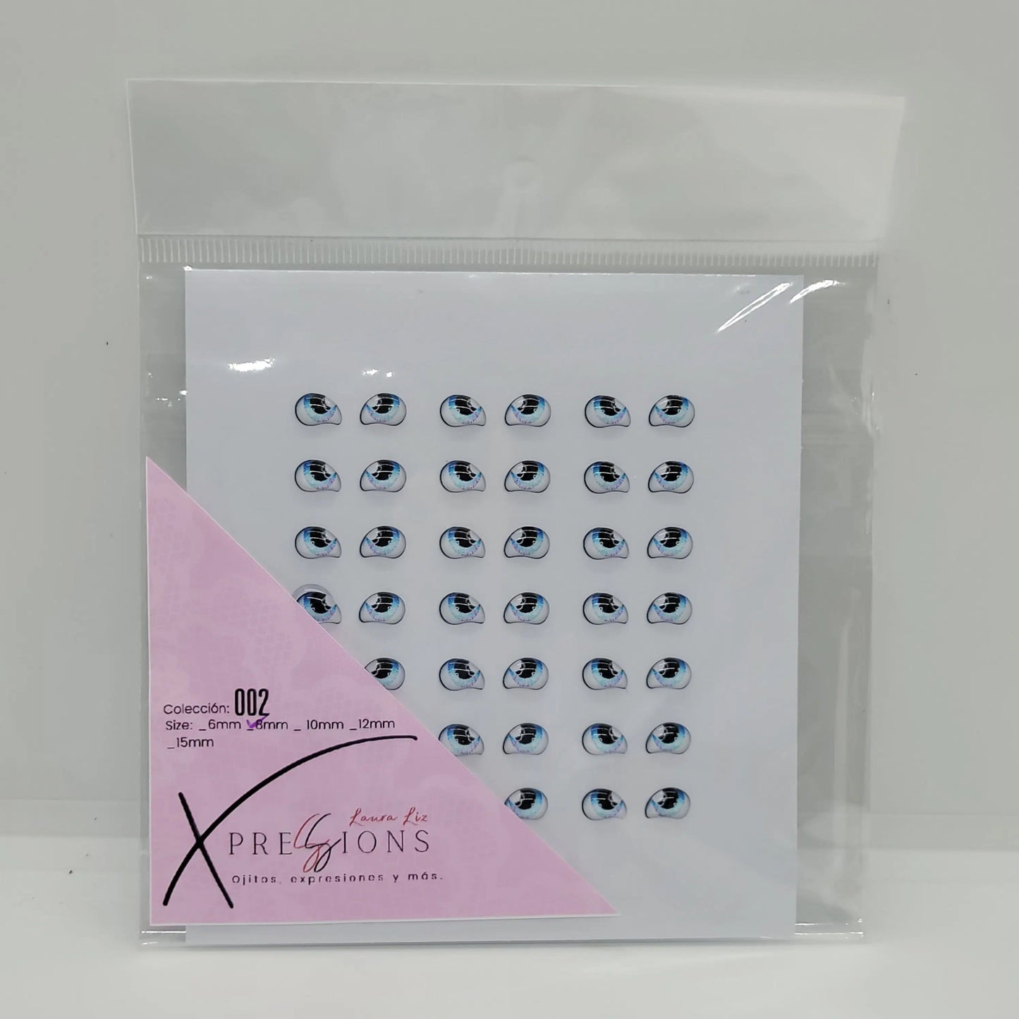 Xpression by Laura Liz- Colección 002- 8mm- Azul