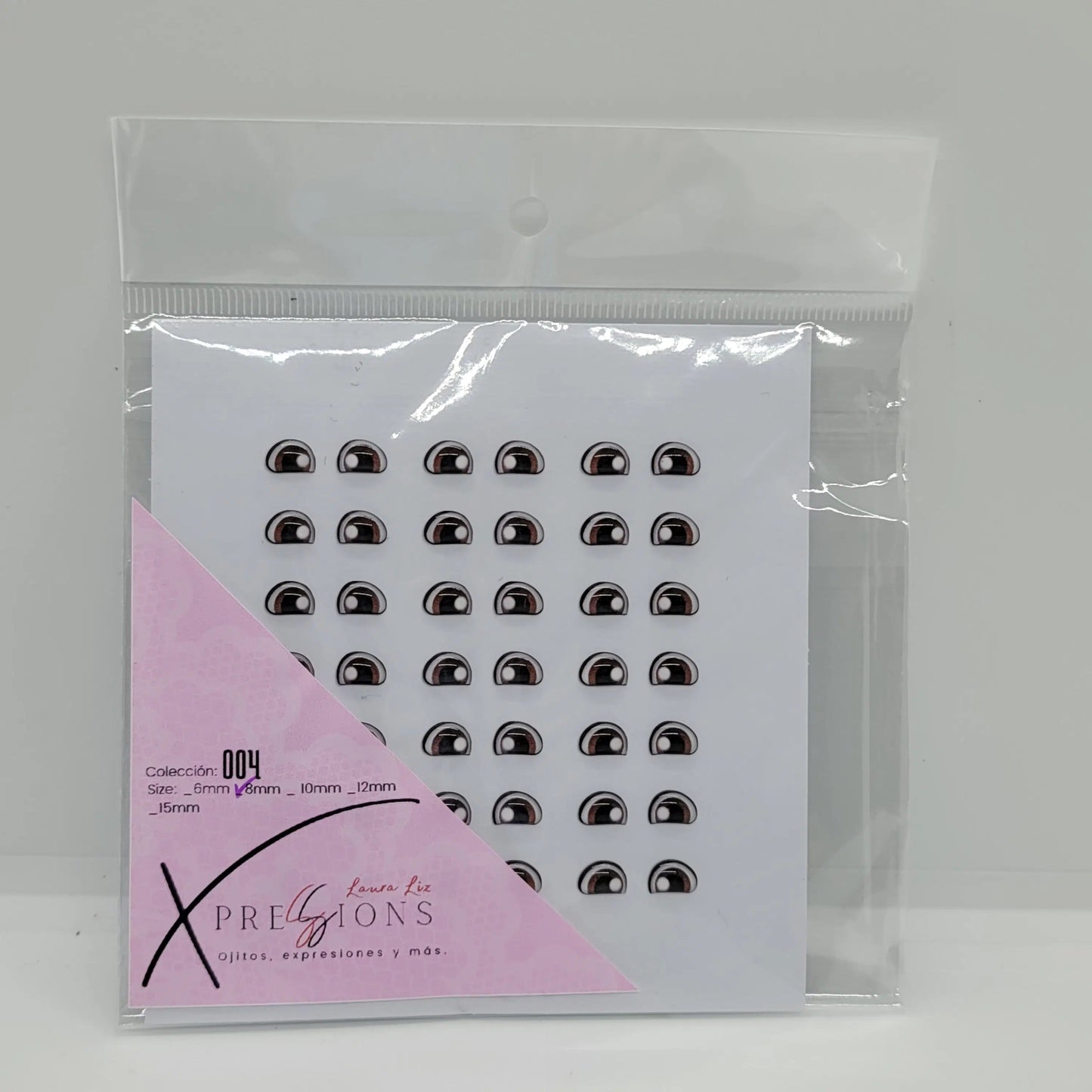 Xpression by Laura Liz- Colección 004- 8mm- Marrón