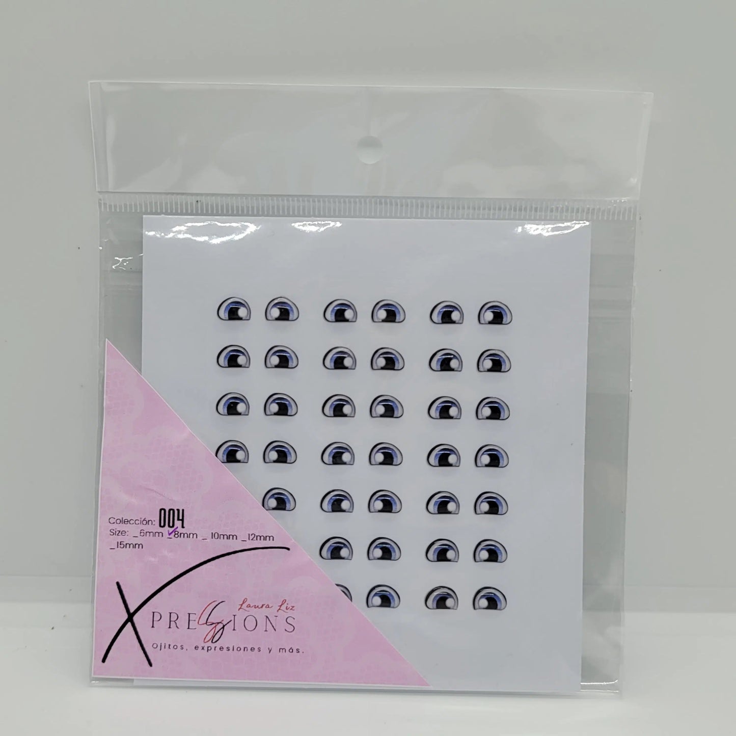 Xpression by Laura Liz - Collection 004 - 8mm - Grey