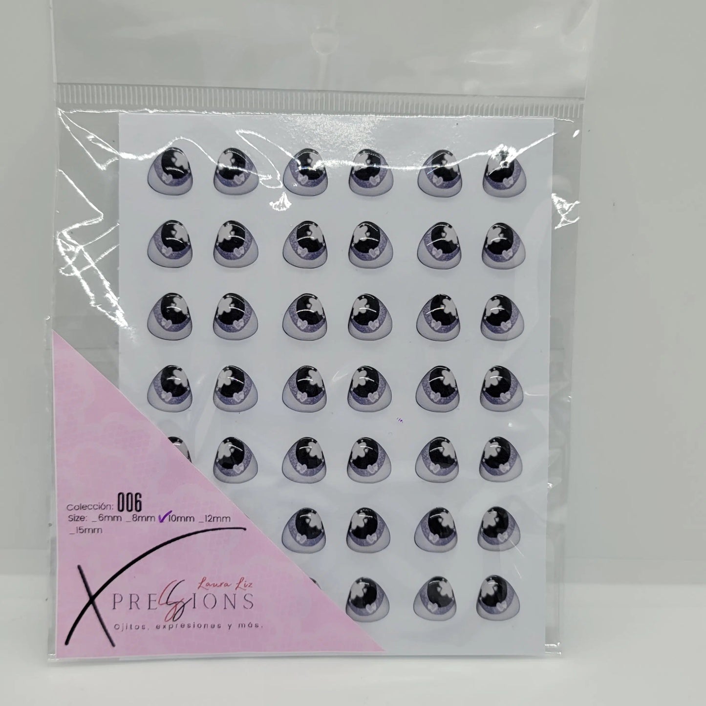 Xpression by Laura Liz- Colección 006- 10mm- Gris