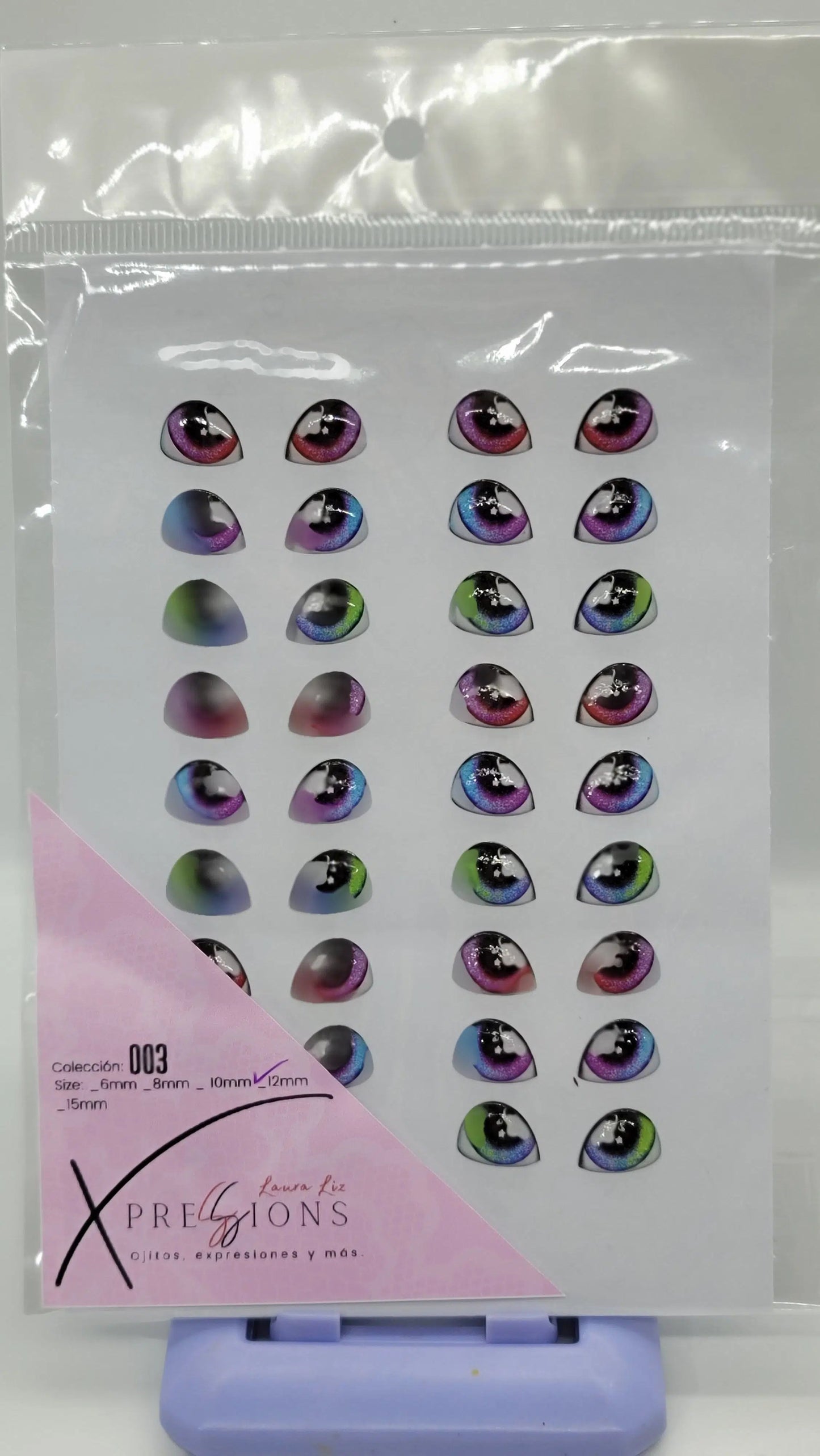 Xpression by Laura Liz- Colección 003- 12mm- Verde