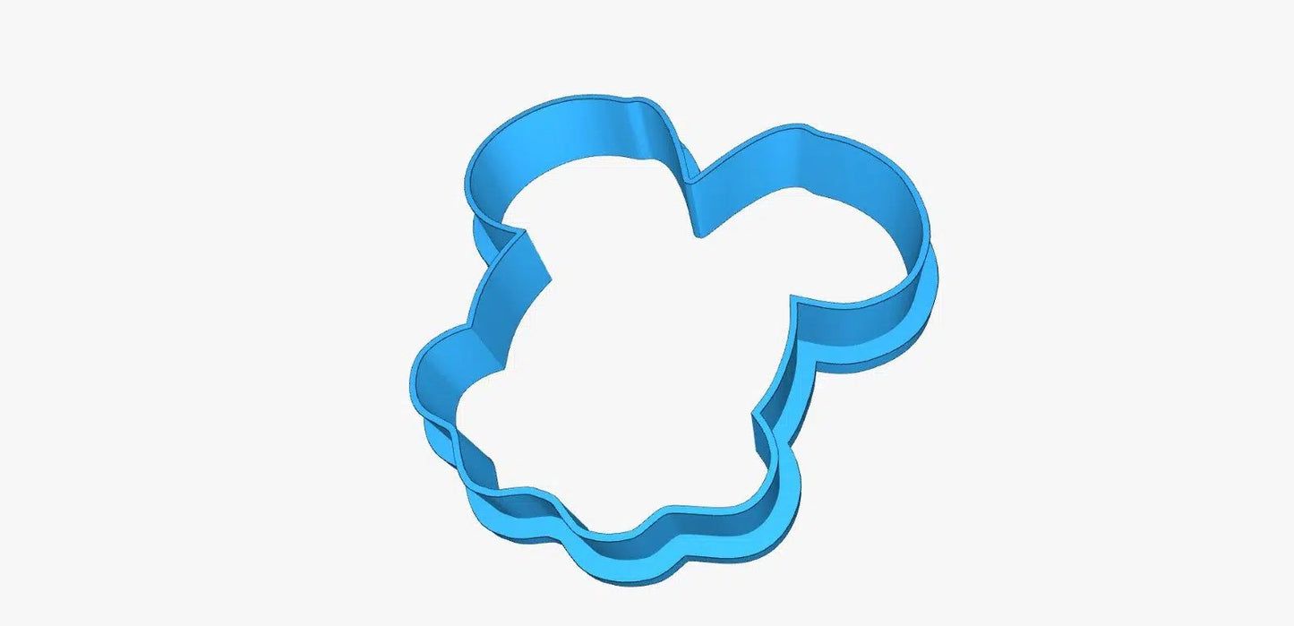 CABEZA DE MICKEY MOUSE ALUSIVA A DAISY DUCK 3"