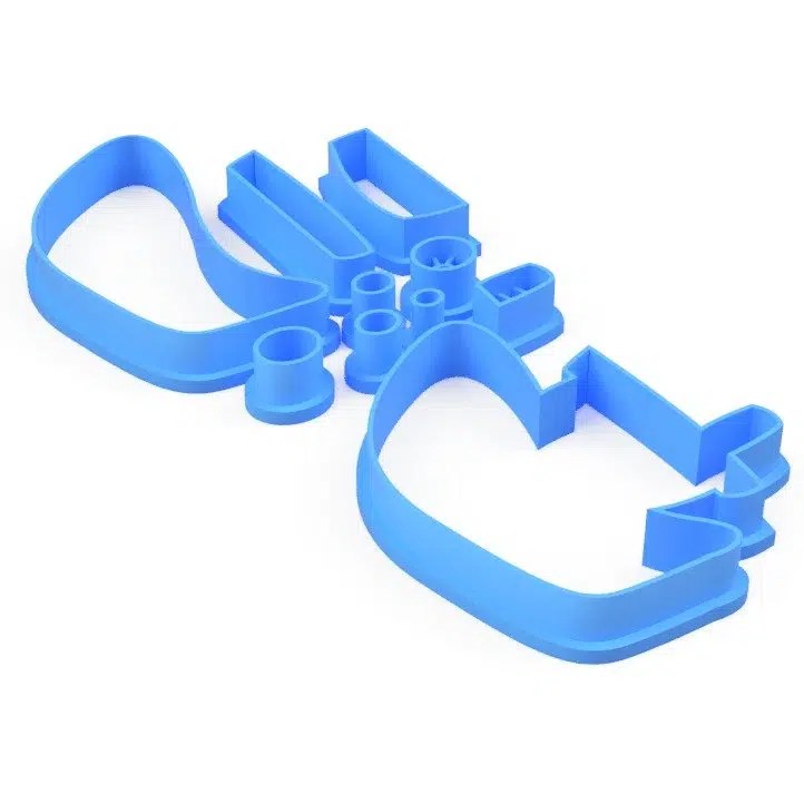 Cortador (molde) Barco a vapor 3" - 8 piezas