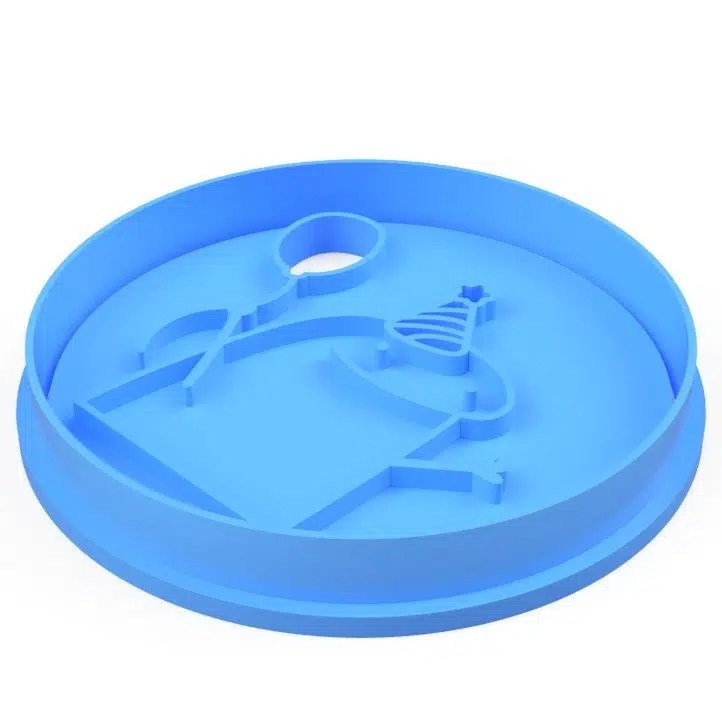 Flork 3rd Birthday Cookie Cutter (Mold) - Meme