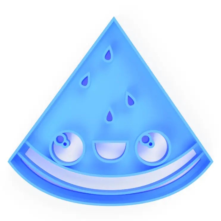 Cortador (molde) Melón - watermelon - sandía