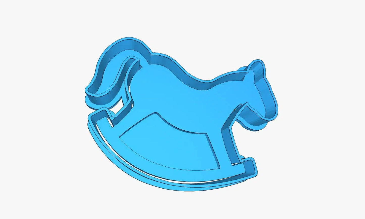 CABALLO MECEDORA #2 3"