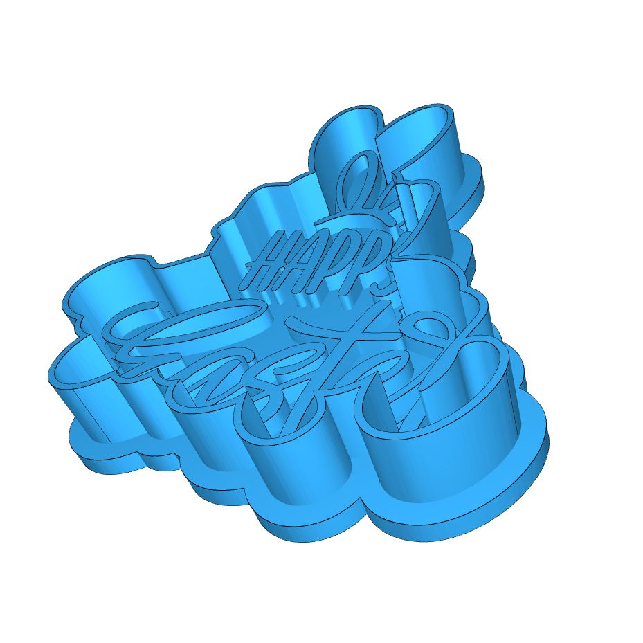 HAPPY EASTER (#3) 3"