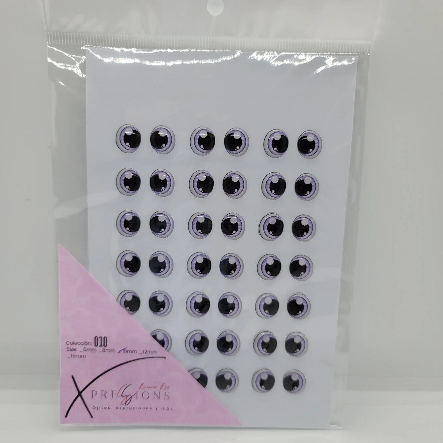 Xpression by Laura Liz- Colección 010- 10mm- Lila