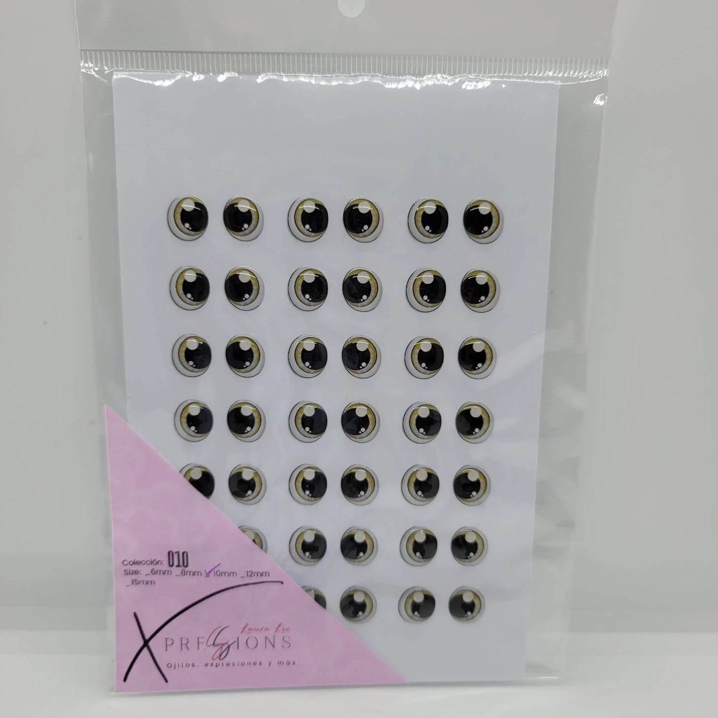 Xpression by Laura Liz- Colección 010- 10mm- Hazel/ Miel