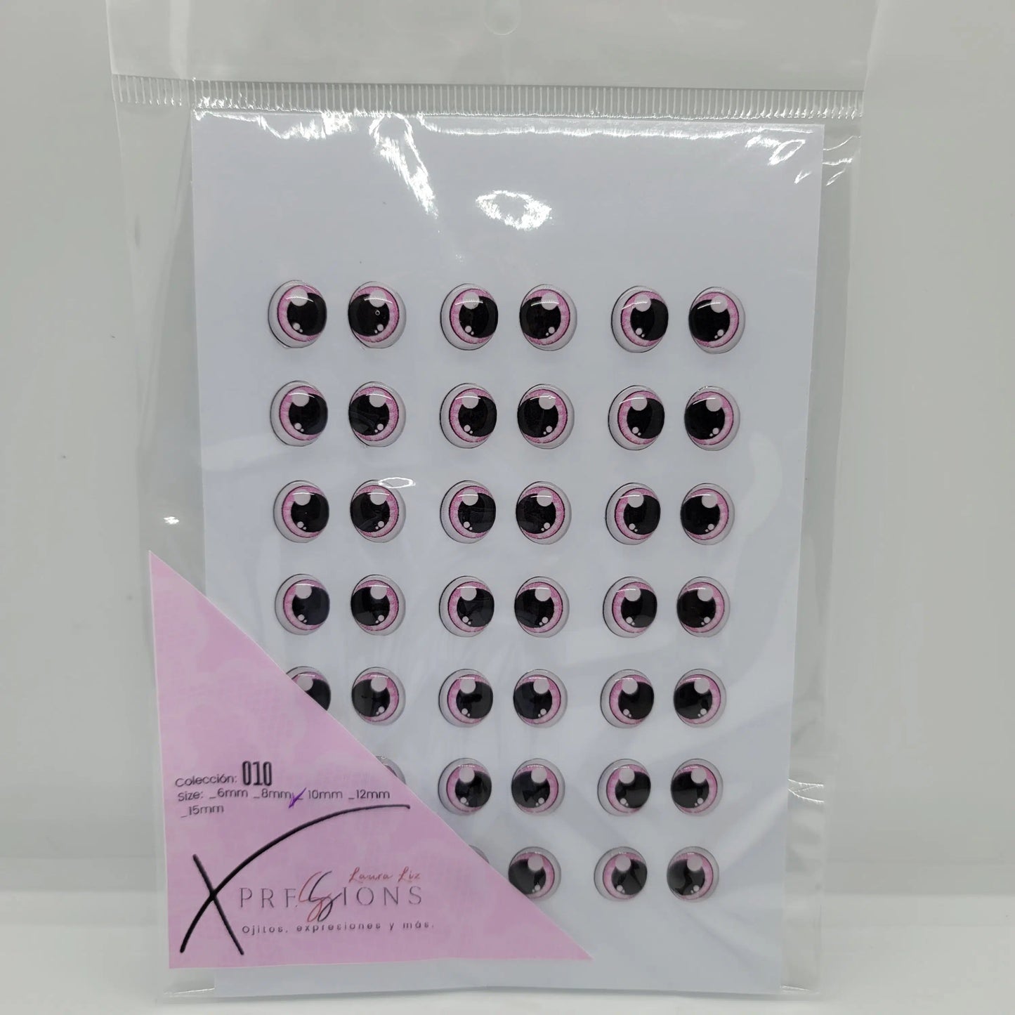 Xpression by Laura Liz- Colección 010- 10mm- Rosa
