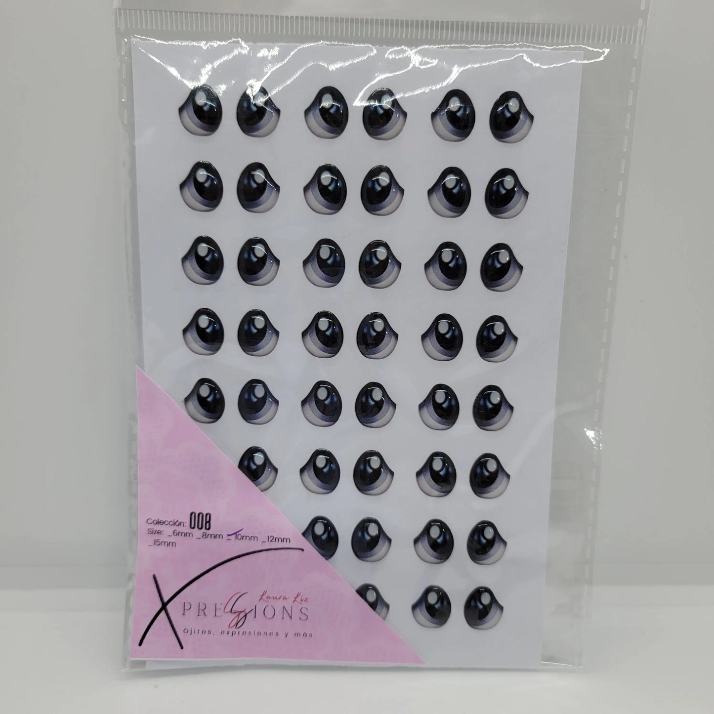 Xpression by Laura Liz- Colección 008- 10mm- Gris