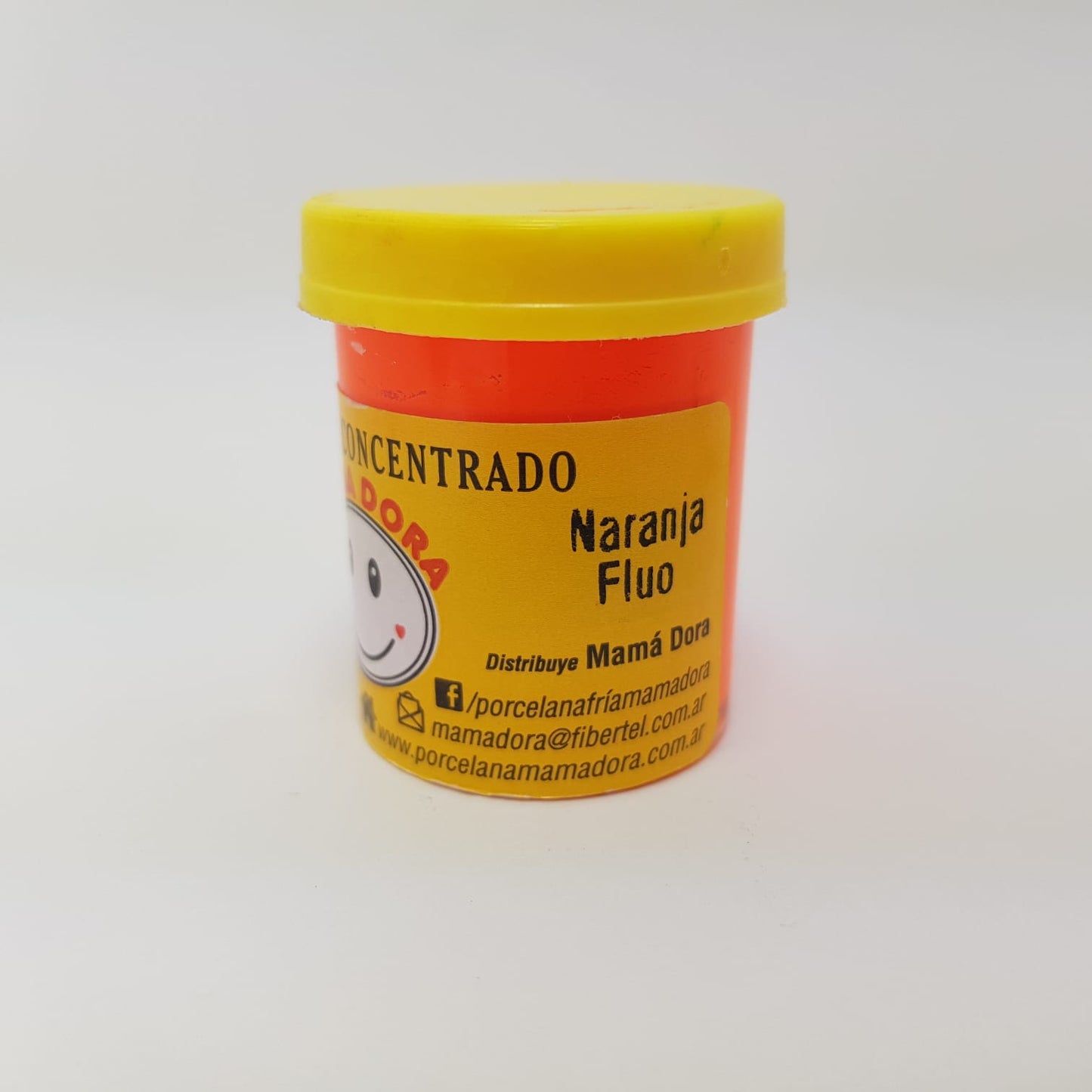 Pigmentos Mamá Dora Color Naranja Fluo