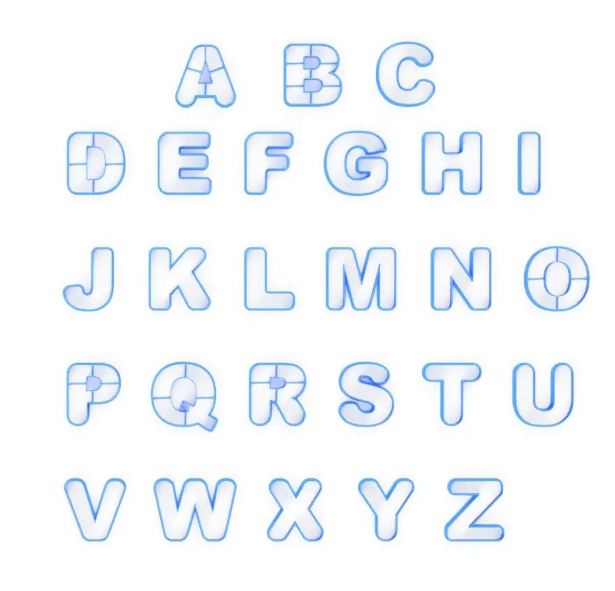 Letras y números