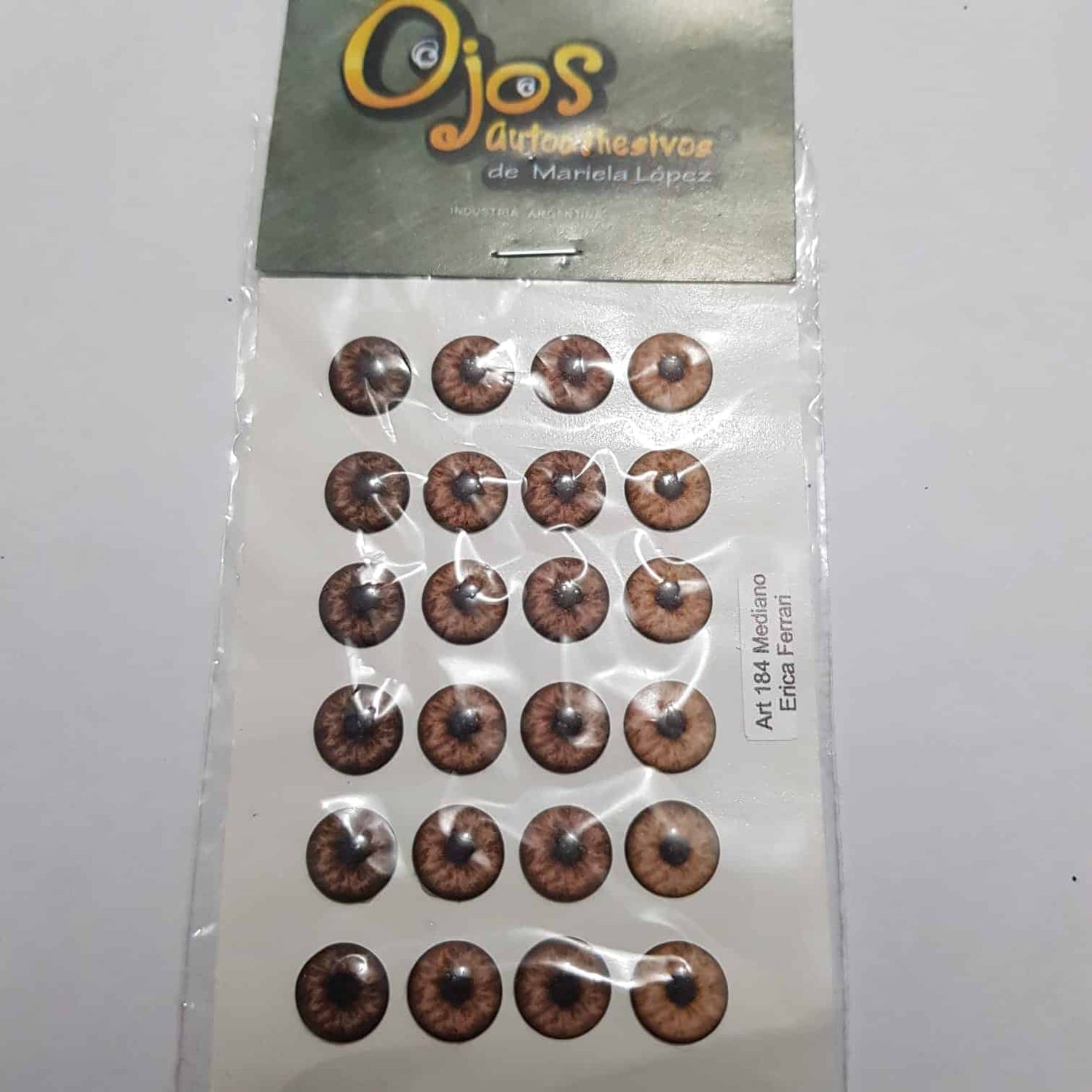 Ojitos Autoadhesivos Mariela López