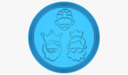 REYES MAGOS CIRCULAR 5"