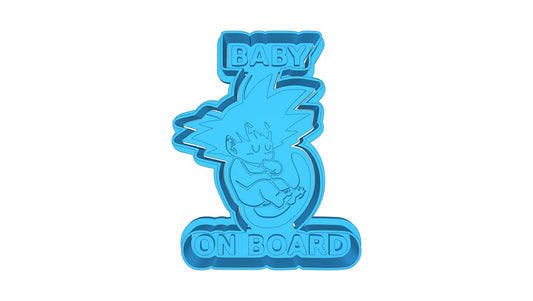 GOKU BABY ON BOARD 4"