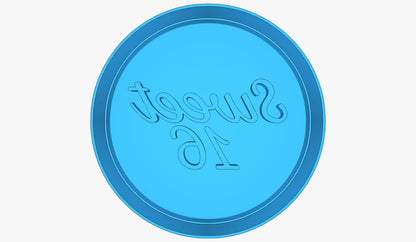 SWEET 16 - 3" NUMERO