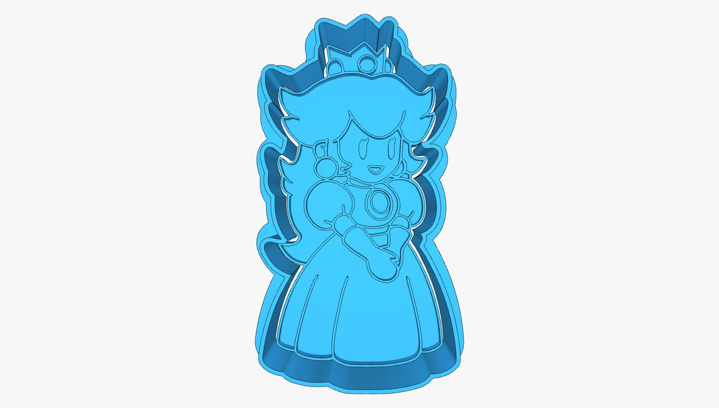 PRINCESA PEACH DE MARIO #3  3"