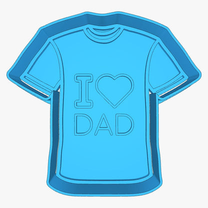 T-SHIRT I LOVE DAD 2"