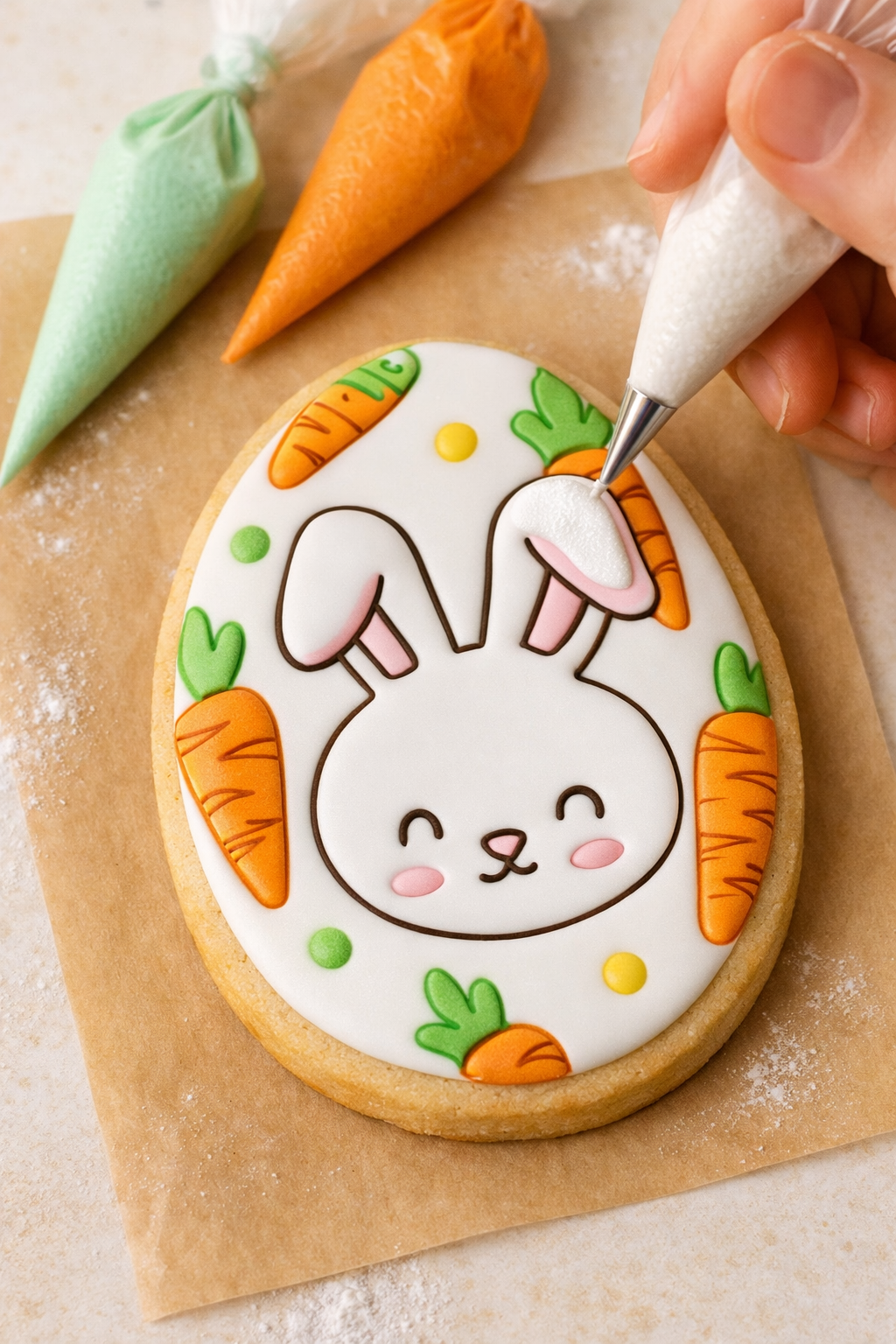 HUEVO DE PASCUA #2 CONEJO