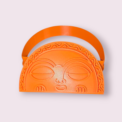 ROSTRO LUNA #2 JEROGLÍFICO TAINO