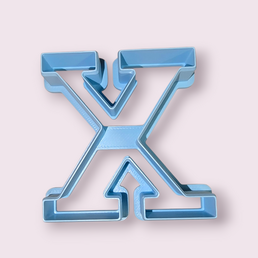 LETRA X - FERRO ROSS 2"