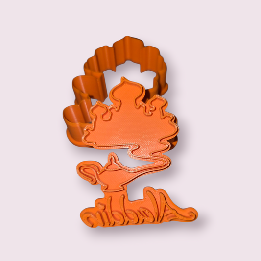 CASTILLO Y LAMPARA DE ALADINO