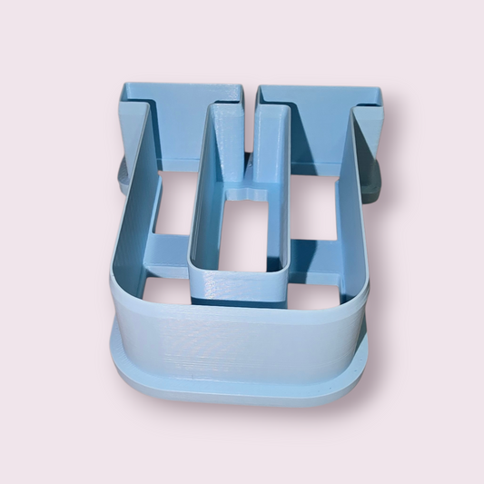 LETRA U - FERRO ROSS 2"