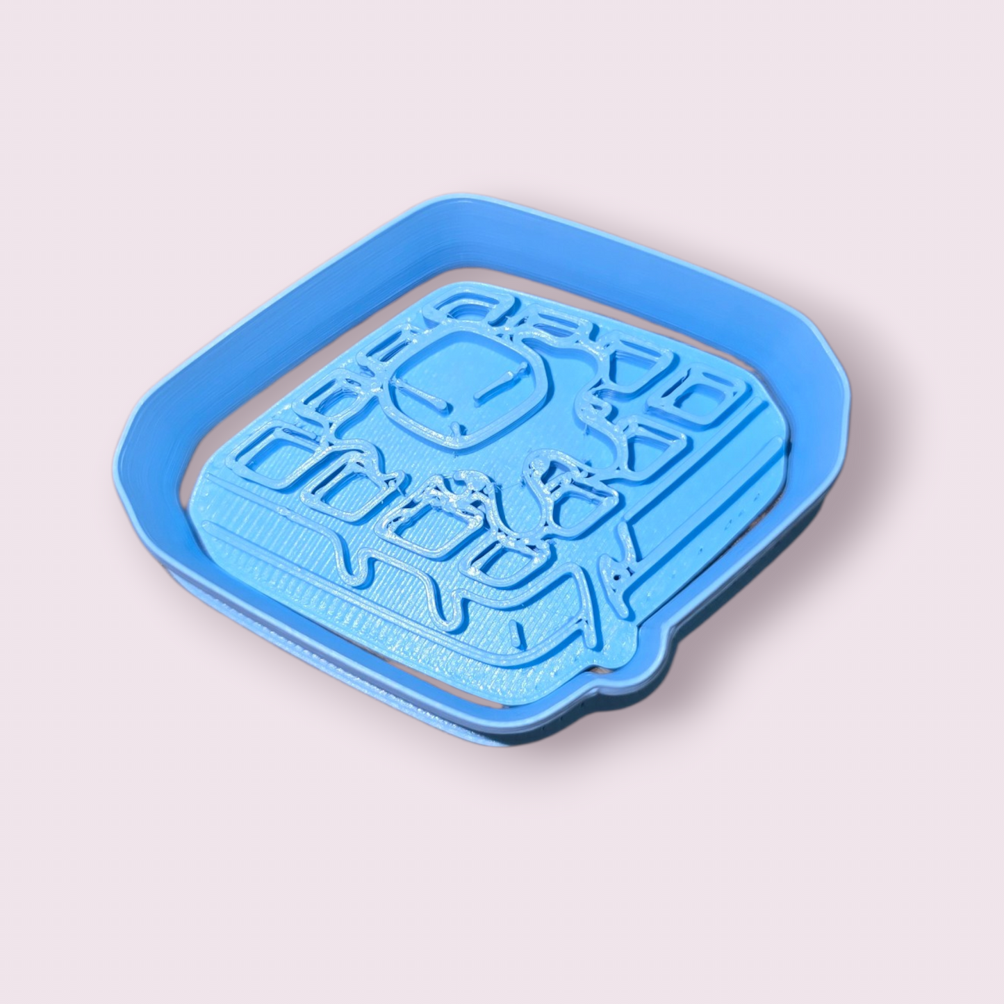 CORTADOR WAFFLES #2 MANTEQUILLA DERRETIDA | MELTED BUTTER WAFFLE COOKIE CUTTER | CHOPPI