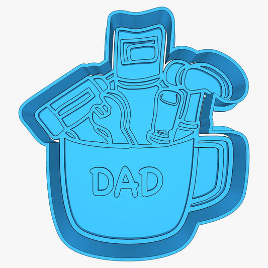 TAZA CON HERRAMIENTAS DAD 3"