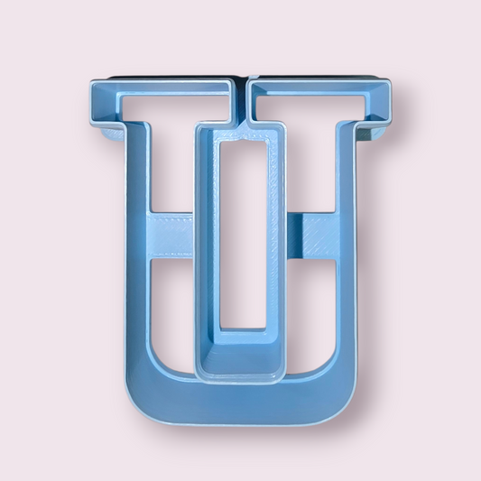 LETRA U - FERRO ROSS 2"