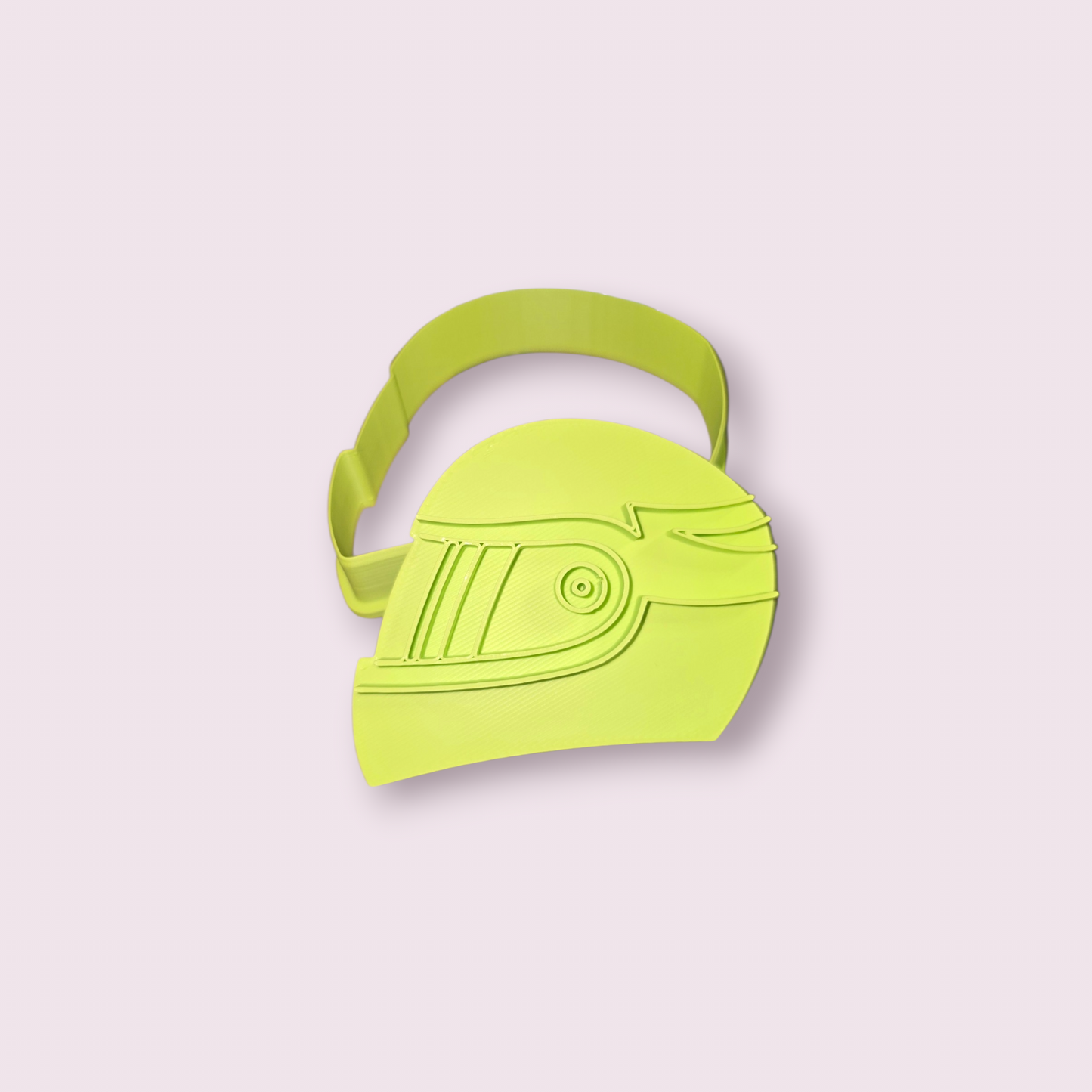 Cortador Casco de Carrera #1 | Racing Helmet Cookie Cutter | Choppi